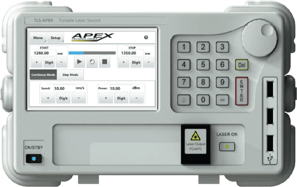 Source laser APEX TLS-APX